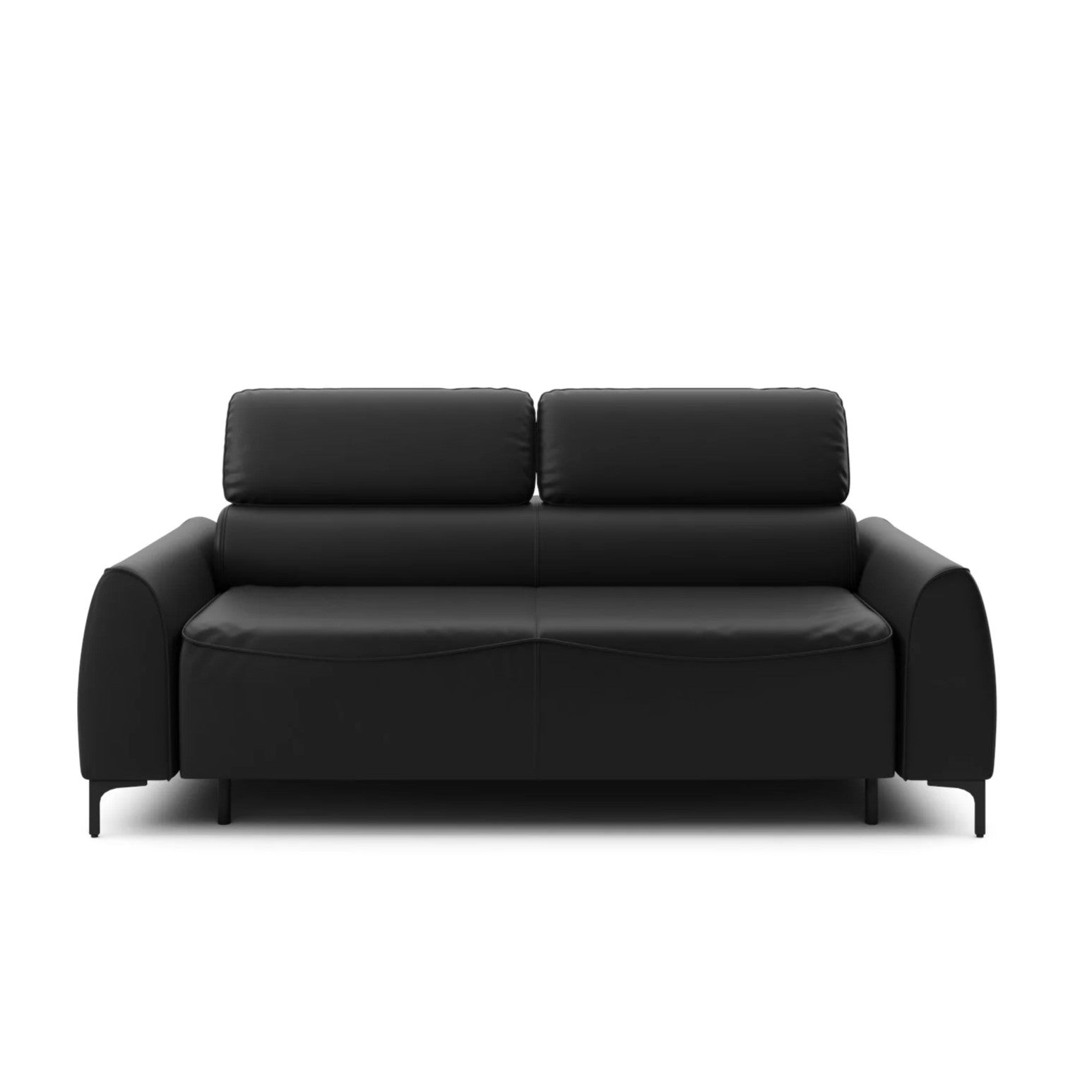 Sofa Monza mit Schlaf- und Klappfunktion in Kunstleder