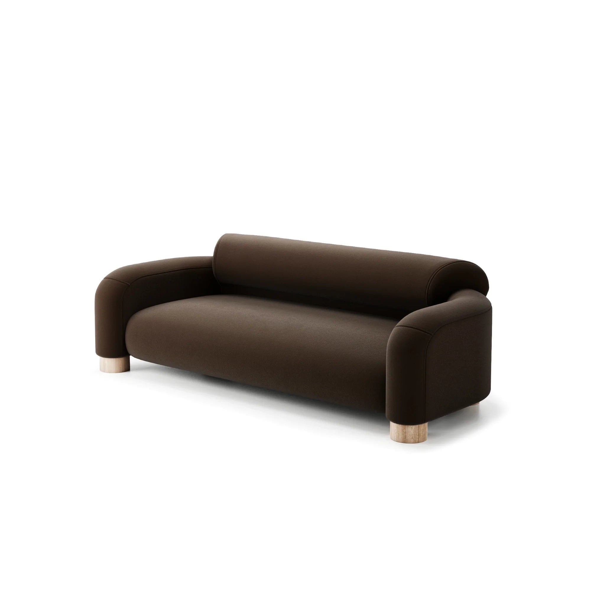 Designer Sofa Path 3-Sitzer in Samt