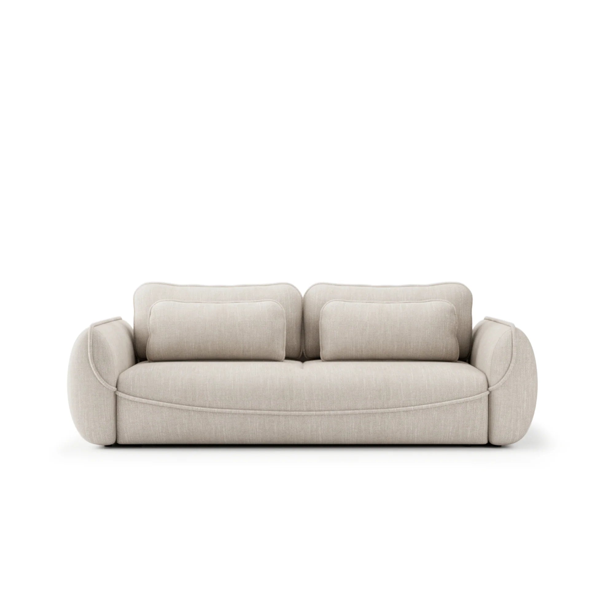 Designer Sofa Umea mit Schlaffunktion in Chenille