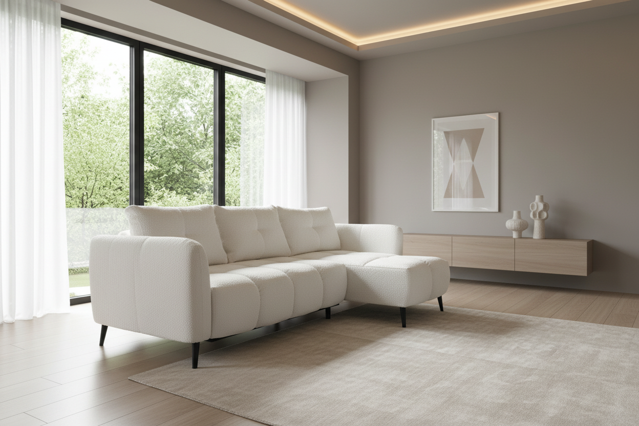 Apollo Ecksofa 45° Ansicht