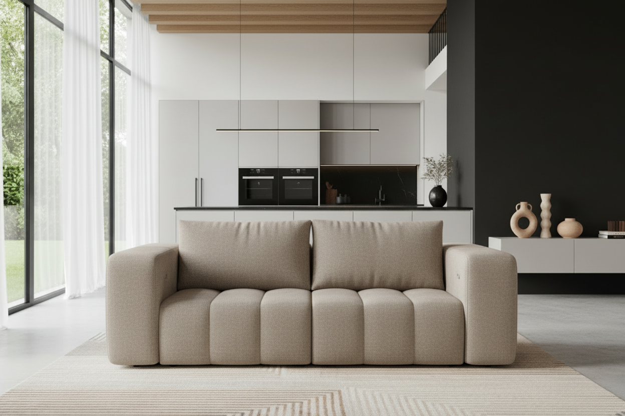 Bern Sofa in Sole 18