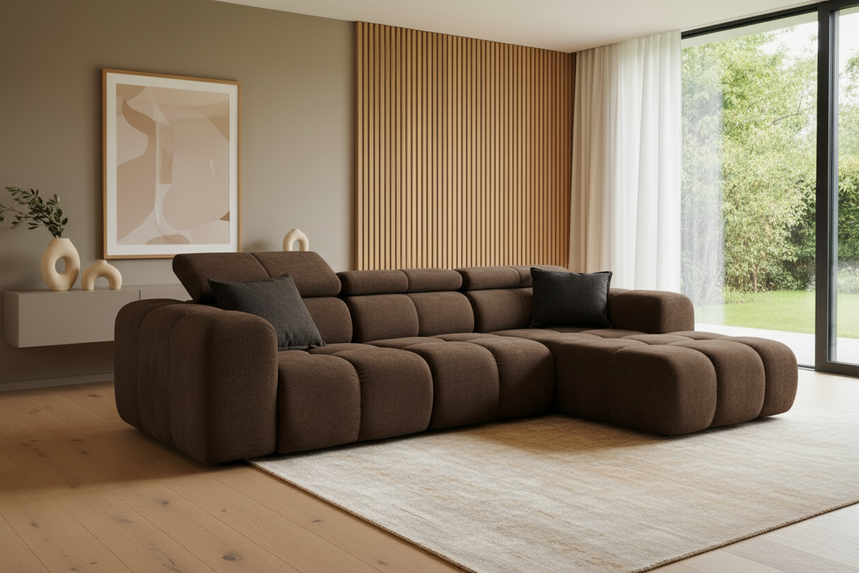 BLOOM A2E-LR in Chenille Braun