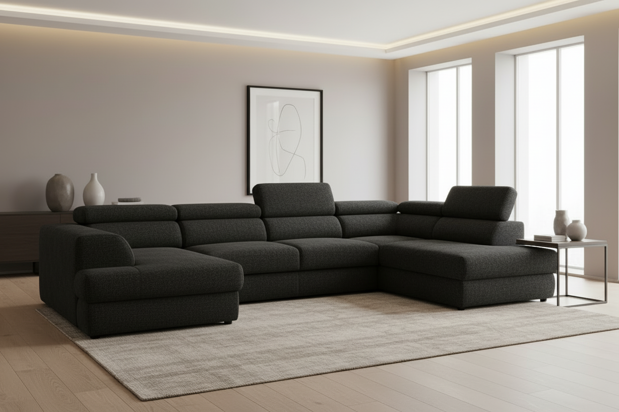 Bluvel III Schwarz Schrägansicht