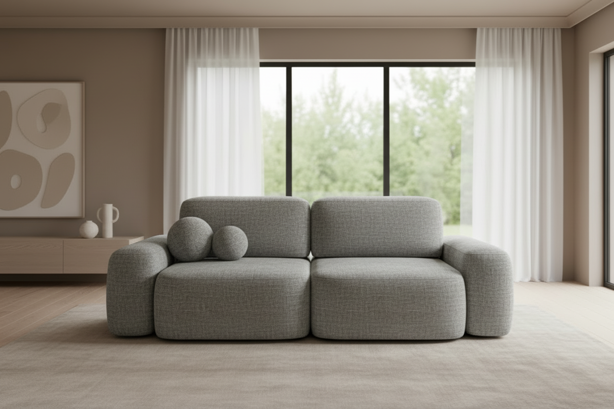 Bold Sofa in Cremona Grey