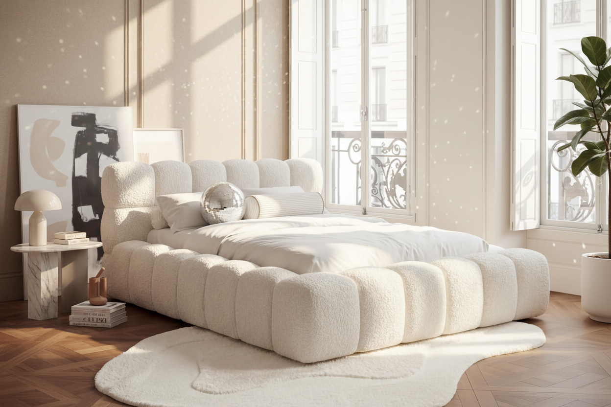 Boston Bett Schrägansicht