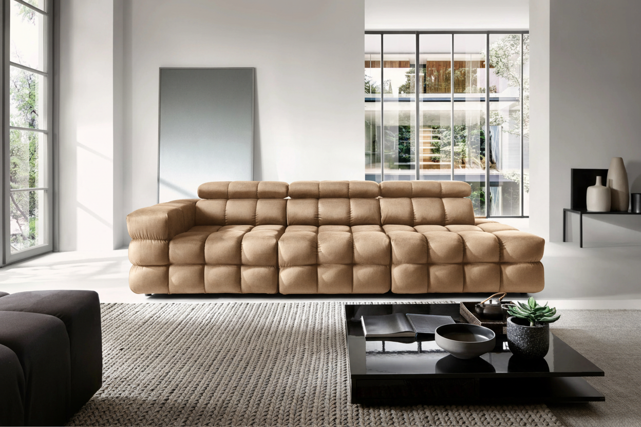 Buffalo Sofa Element Velour Beige
