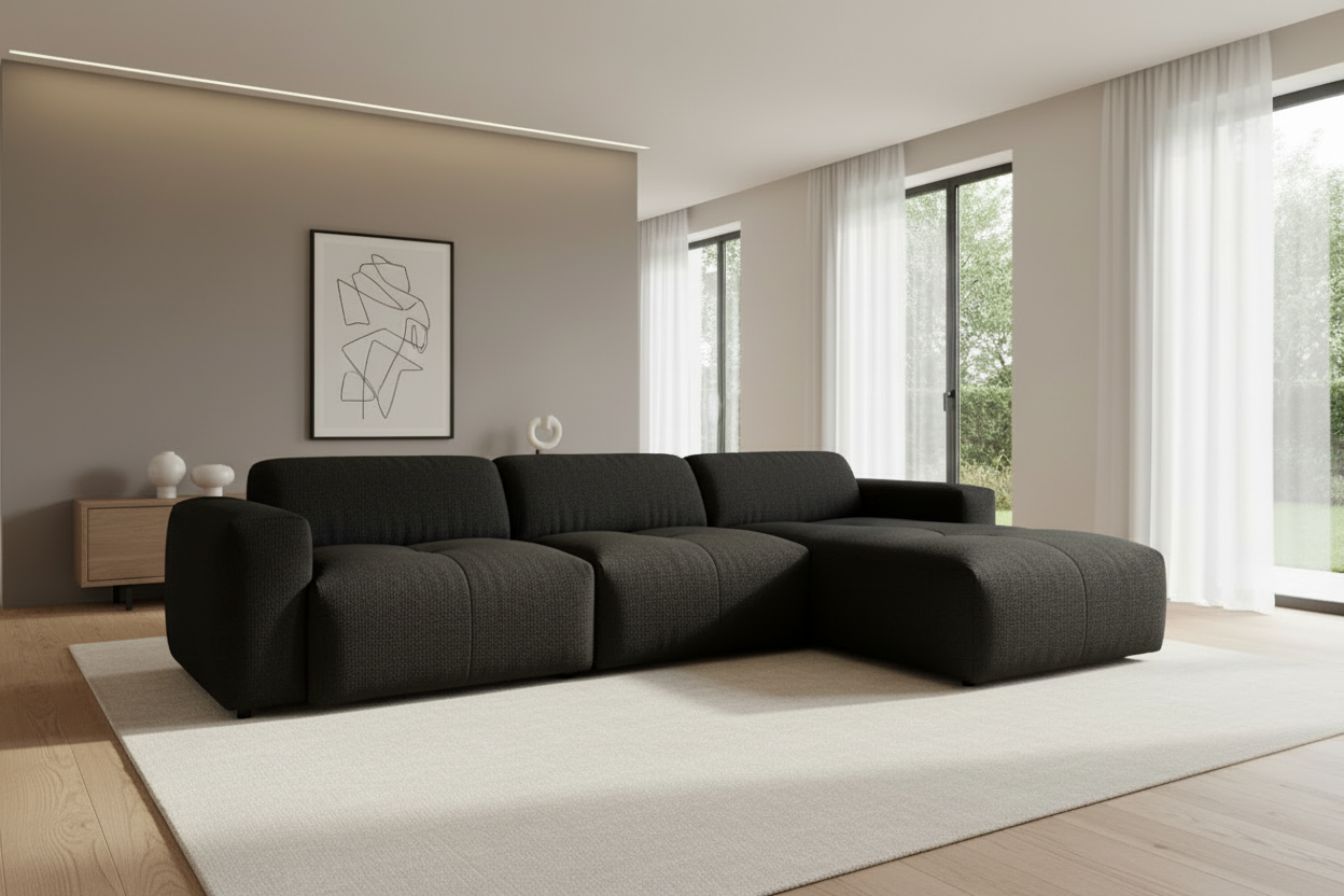 Calm Schrägansicht Schwarz