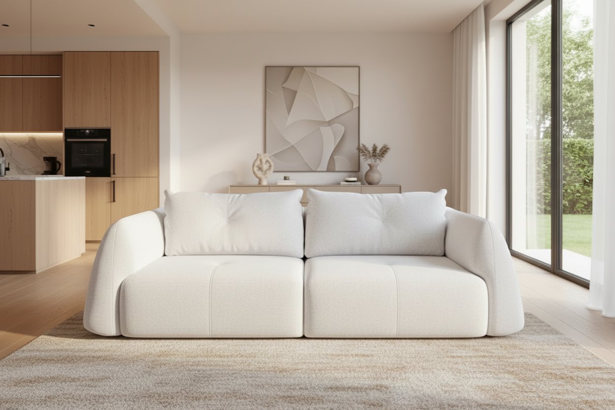 Camira Sofa in Weiß