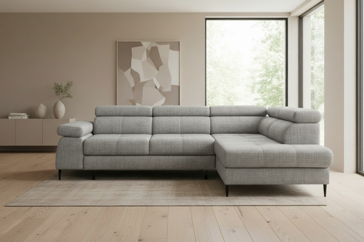 Cordoba II Hellgrau - Frontalansicht