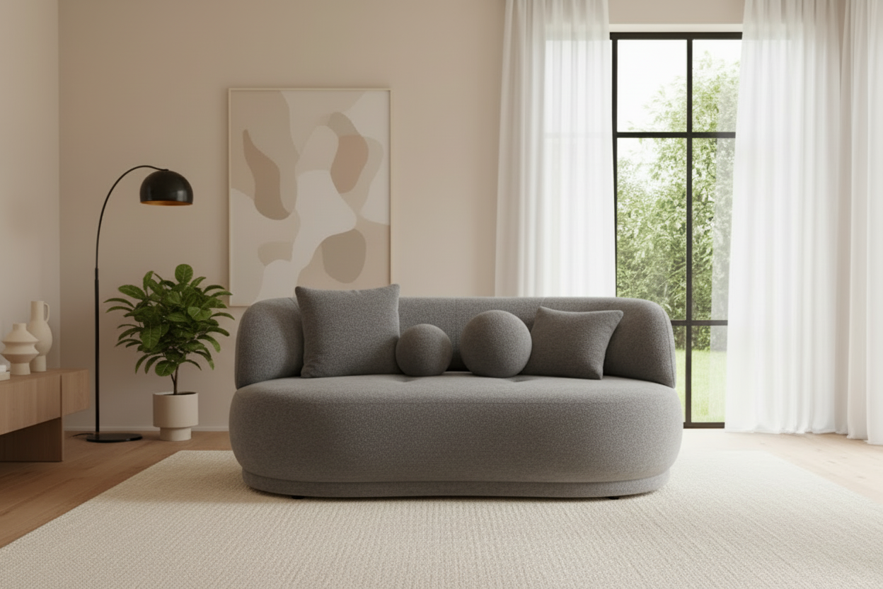 Gio Mini Sofa Abriamo Grau Darker