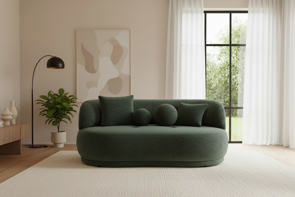 Gio Mini Sofa Green