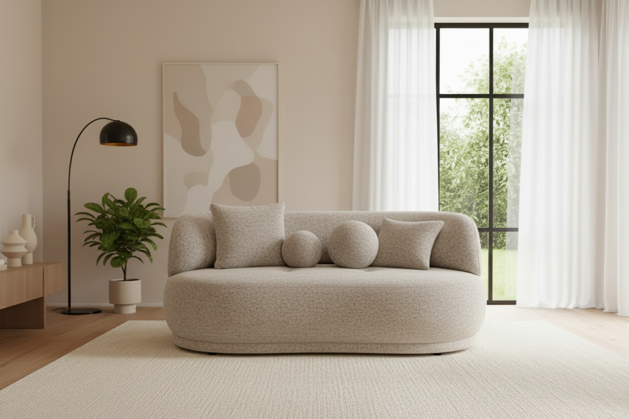 Gio Mini Sofa Greige Taupe