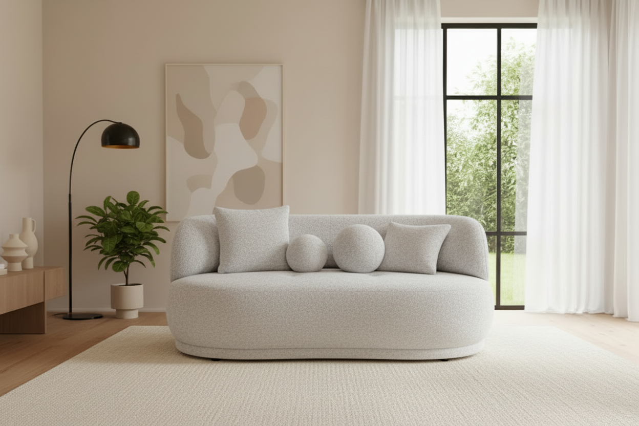 Gio Mini Sofa Hellgrau Brighter