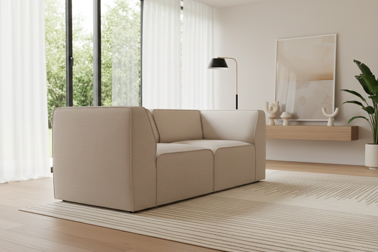 Hugg Sofa 45° Ansicht