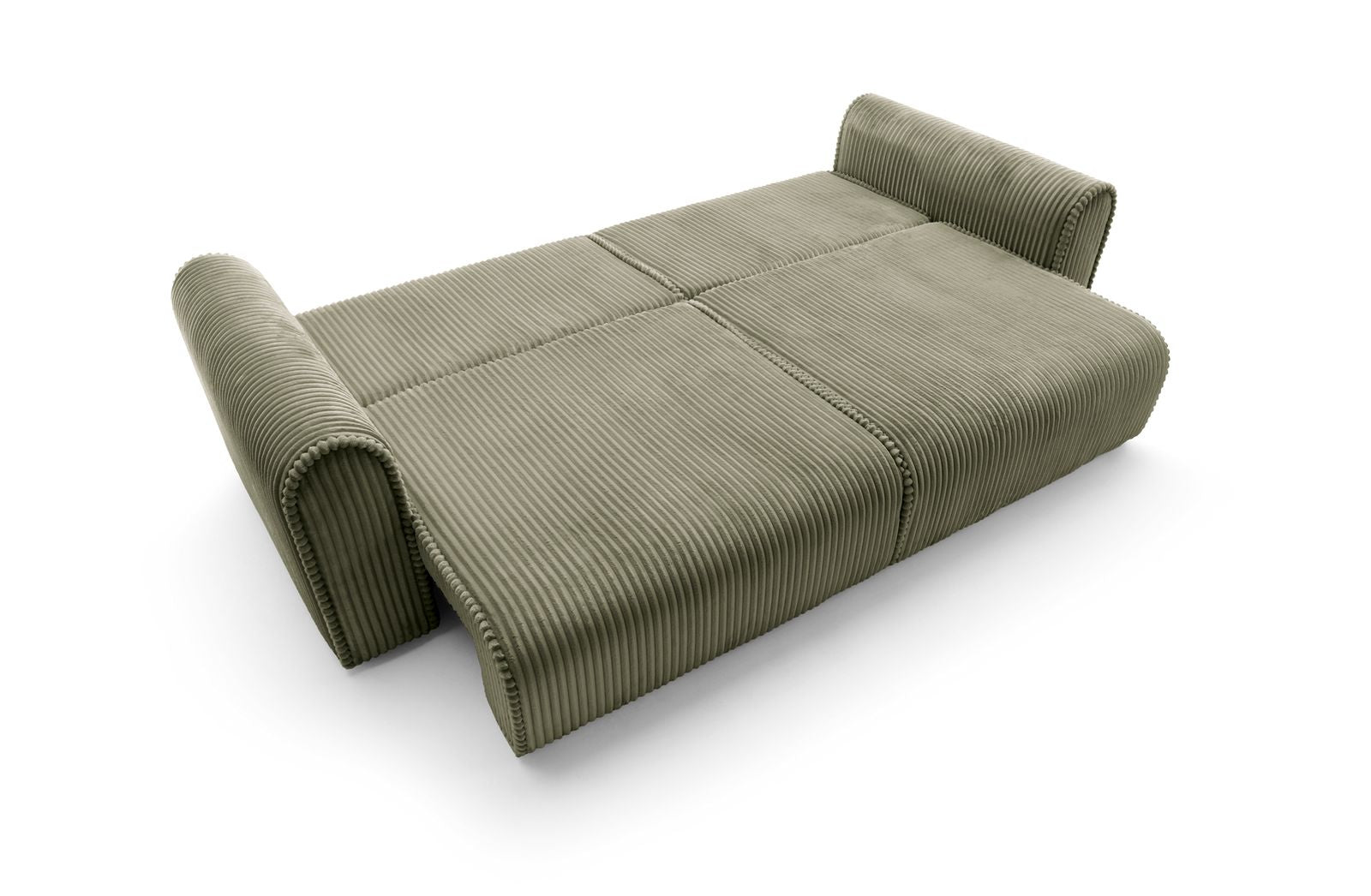 Designer Sofa Big Buddy 4-Sitzer mit Schlaff- & Bettkasten in Cord