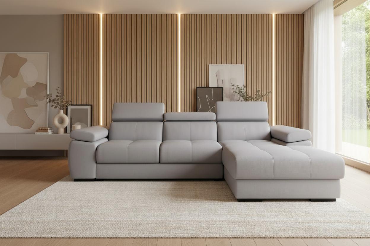 Lizbona Ecksofa Frontalansicht