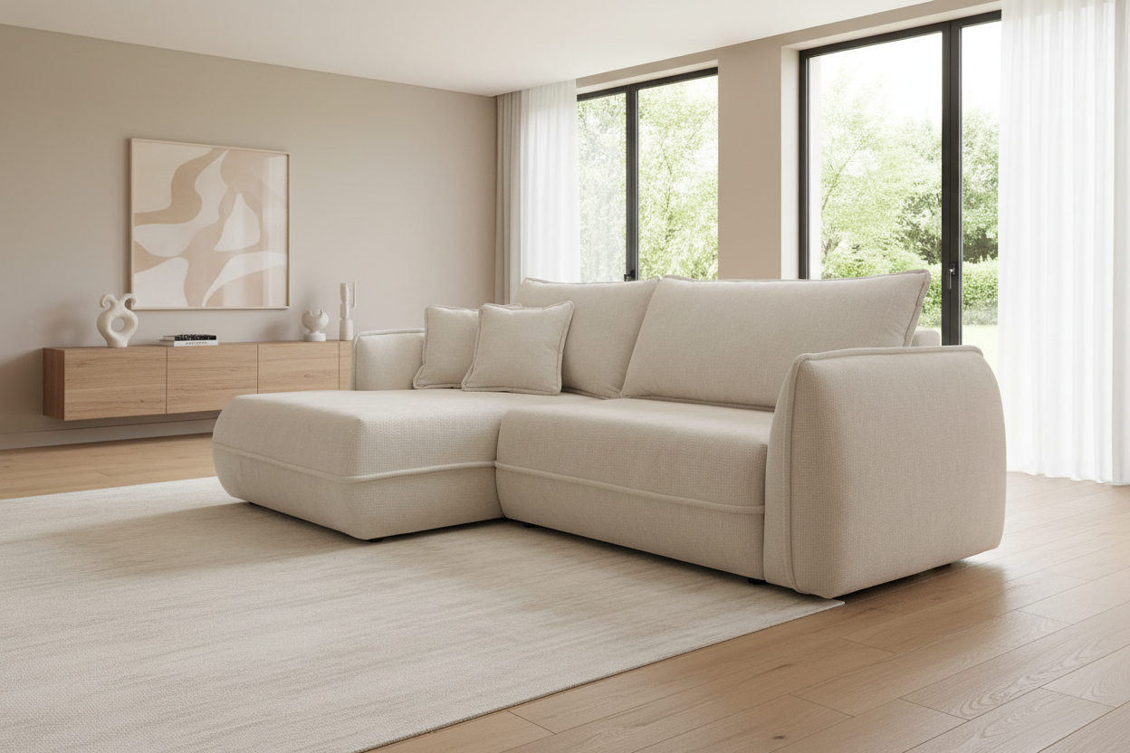 Moho Ecksofa 45° Ansicht