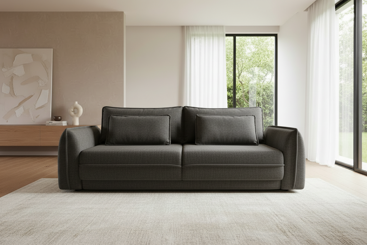 Mojave Sofa in Dunkelgrau