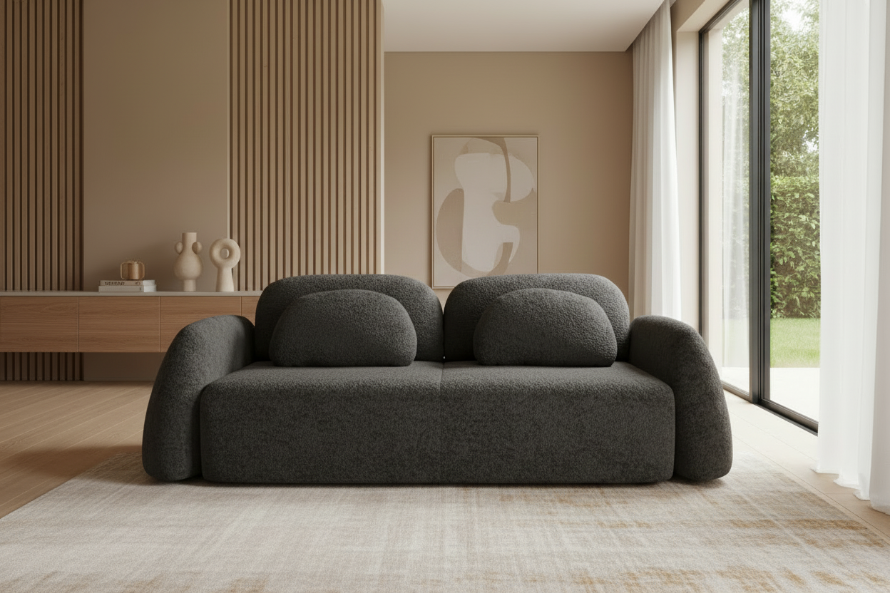 Monsoon Sofa in Dunkelgrau