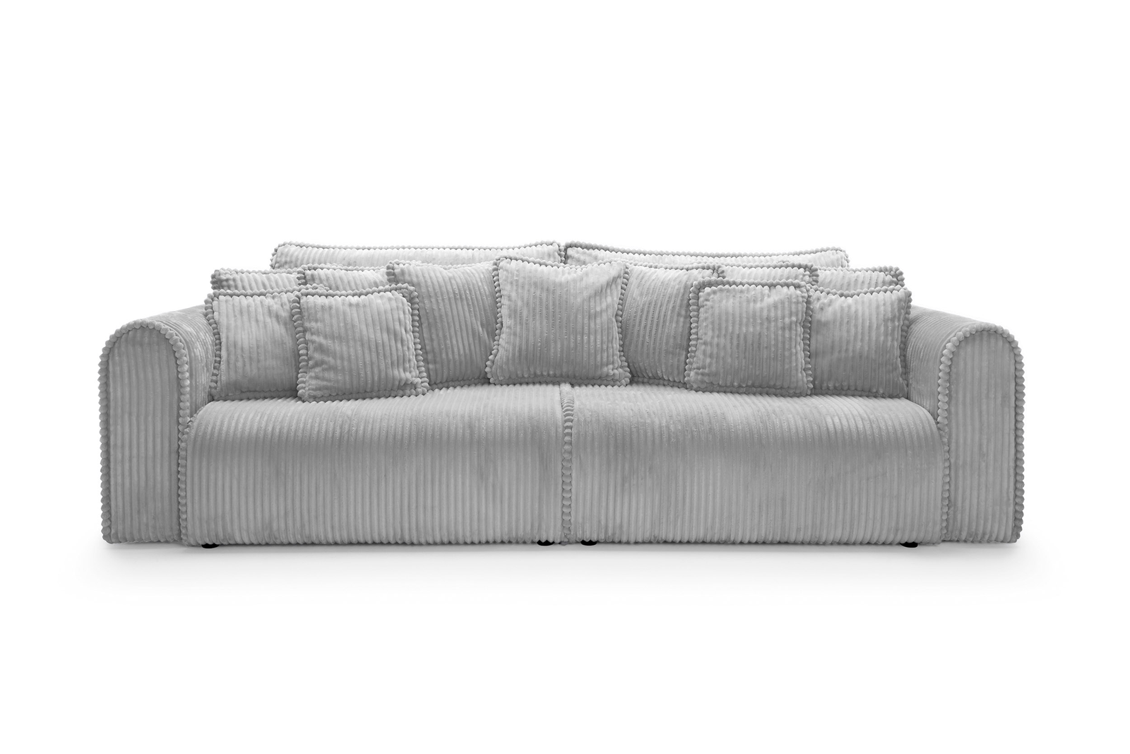 Designer Sofa Big Buddy 4-Sitzer mit Schlaff- & Bettkasten in Cord