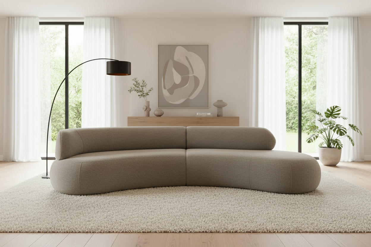 Soul Sofa Greige Taupe Slightly Darker